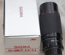 Sigma 75-300MM F/4-5.6 APO