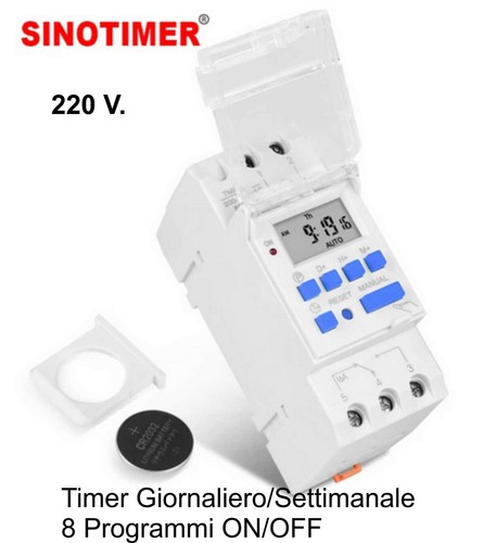 Timer temporizzatore 16 a - ,