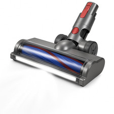 Spazzola Motorizzata Elettrica per Dyson V7 V8 V10 V11 V15 con RULLO e luce LED