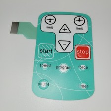 Tastiera verde per ginocchio