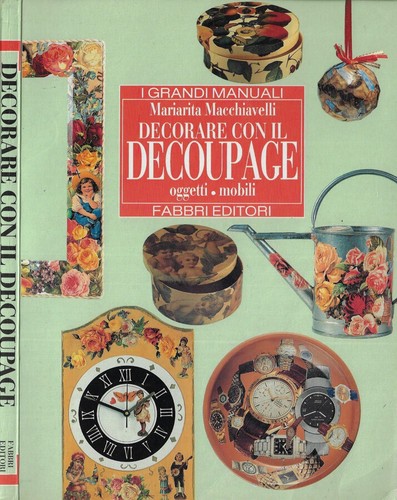 Decorare con decoupage - con,