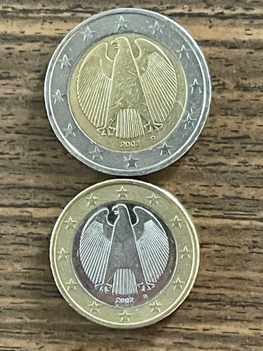 Monete 2 euro della - e,