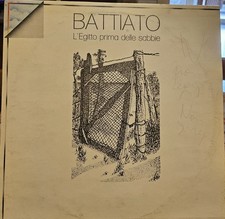 Franco Battiato L'Egitto Prima Delle Sabbie Lp Ricordi Orizzonte 