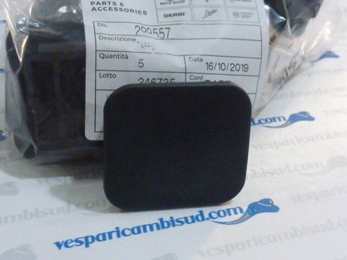 Tampone gomma sotto - in,