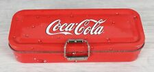 COCA COLA - PORTA OGGETTI - VINTAGE - IN METALLO  - 19X8X4 CM