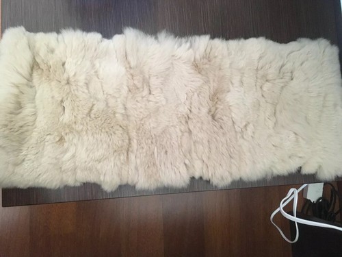 Collo vero lapin beige - collo, su