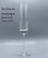 Set Di Bicchieri In Cristallo