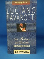 Omaggio a LUCIANO PAVAROTTI- La Boheme del debutto-registrazione orginale 