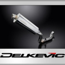 KIT SILENZIATORE SCARICO KTM 690 DUKE 2017-2018 350mm OVALE INOX BSAU