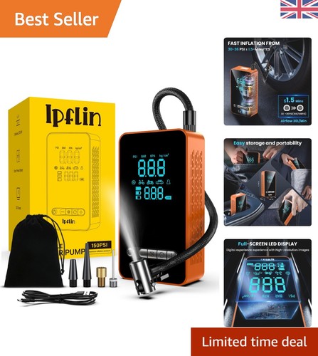 Pompa bici elettrica portatile - pompa,