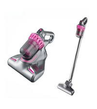 Aspirapolvere Senza Fili Antiacaro UV-C Portatile 100W Scopa a Batteria leggera