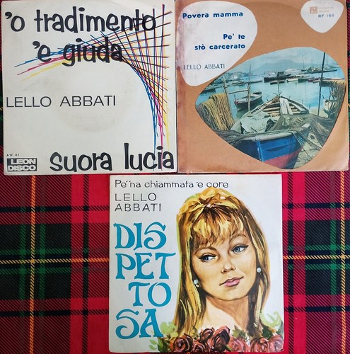 Lello abbati vinili giri - lello, 45
