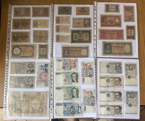 Lotto 200 banconote varie - lotto,