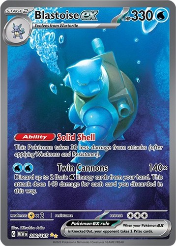 Blastoise 200 165 - -,