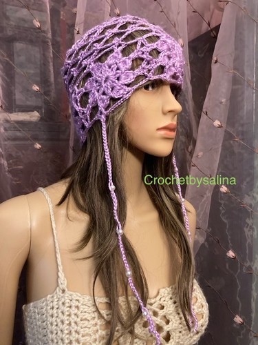 Cappello all uncinetto - cappello, pizzo