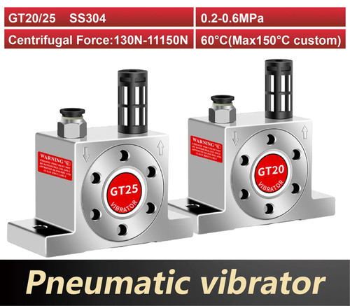 Vibratore pneumatico turbina - vibratore, a
