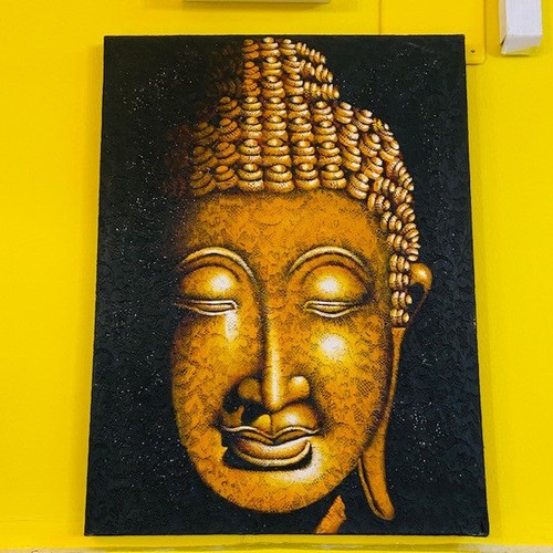 Buddha quadro etnico dipinto