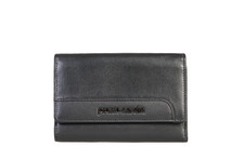 Portafoglio in  vera pelle con