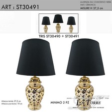 Lampada da tavolo coppia di