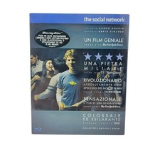 The Social Network Blu Ray film prima edizione italiana due dischi + Slipcase