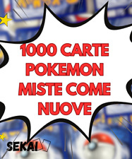 LOTTO 1000 CARTE POKEMON MISTE