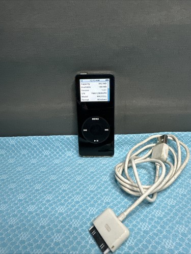 Apple ipod nano black - ipod,