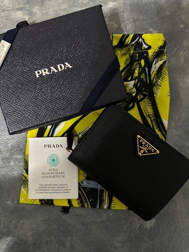Portafoglio bifold prada - portafoglio,