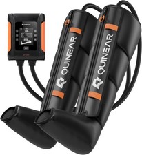 QUINEAR Sistema di Recupero Gambe Professionale, Compressione Aria Senza Fili Taglia M, QN90M