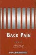 Back pain - back,
