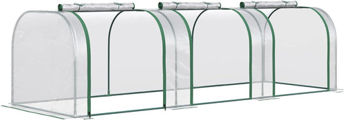 Outsunny serra tunnel - serra, pvc