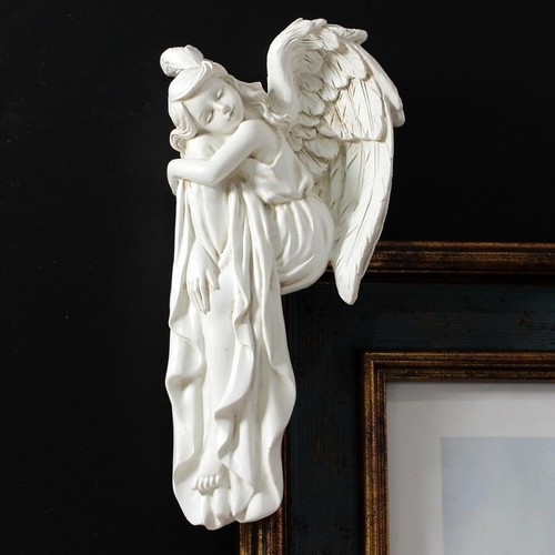 Statua angelo dormiente - dormiente, porta