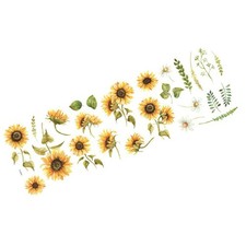  Autoadesivo Con Girasoli Per