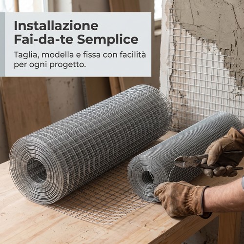 Rete per intonaco metallica - intonaco,