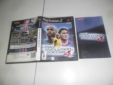 CUSTODIA VUOTA PRO EVOLUTION SOCCER 4 PS2  BUONE 2004 ORIGINALE RAROH