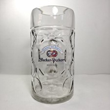 Hacker Pschorr Munchen Beer Mug Glass 1L 