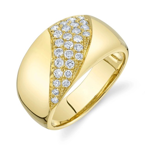 14k oro giallo diamante - 14k,