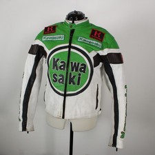 Giacca Moto Kawasaki Pelle