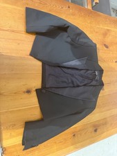 Blazer Zara nero collo