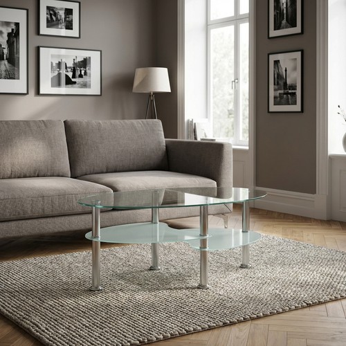 Dechome tavolino salotto ovale - tavolino,