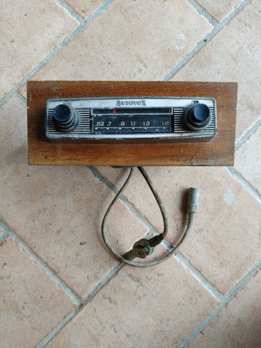 Autoradio autovox vintage - autoradio,