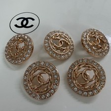 Bottoni oro chanel set - oro,