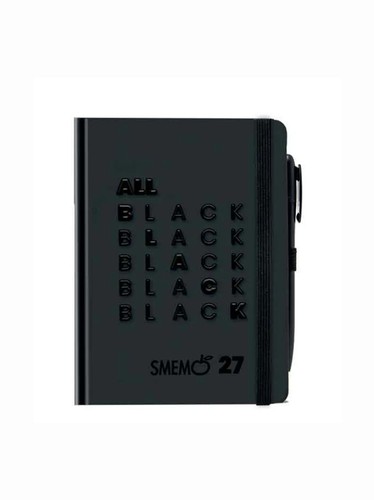 Agenda giornaliera all black - giornaliera,