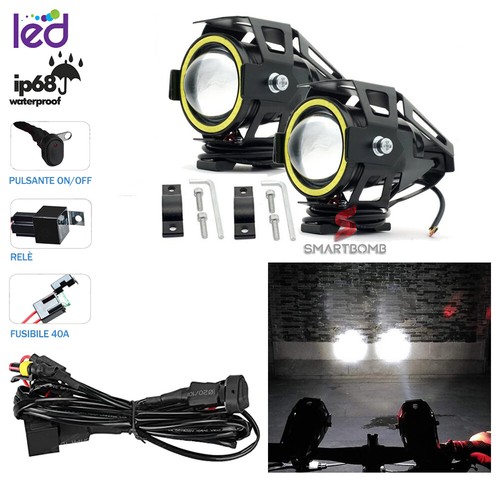 Kit faretti supplementari moto - faretti,