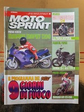 Motosprint 49 1991 Honda CB 1 400 Type II, Yamaha WR 125-250. Triumph Trophy 