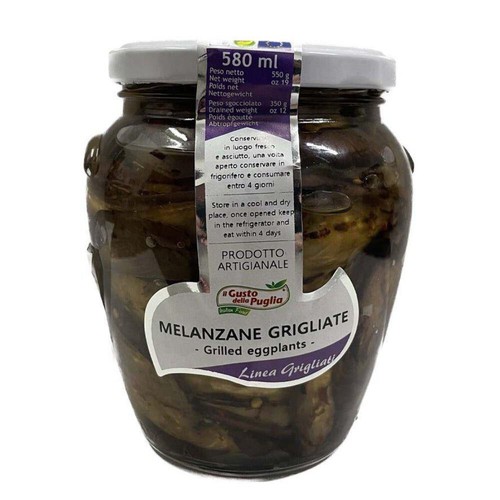 Melanzane grigliate olio - grigliate, di
