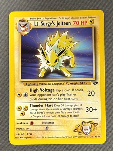 Tenente surge jolteon - tenente,