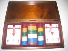 scatola da gioco 2 mazzi carte