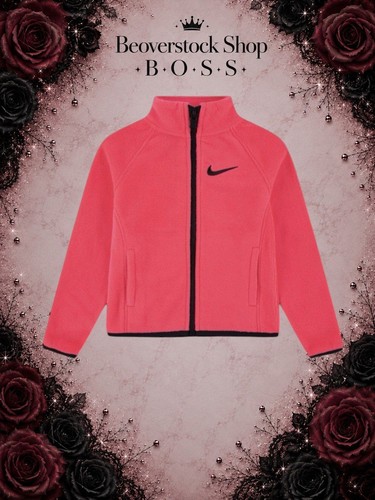 Giacca pile rosa racer nike - giacca,