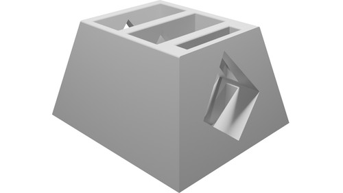 Supporto triplo telecomando - supporto,