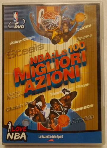 Dvd love nba basket - nba, gazzetta